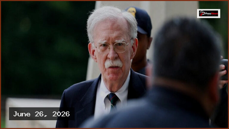 Former Trump Adviser John Bolton Pleads Guilty in Classified Docs Case