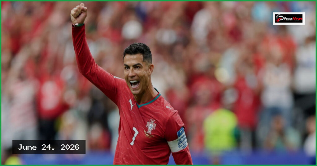 Cristiano Ronaldo Makes History With Goal in Sixth World Cup