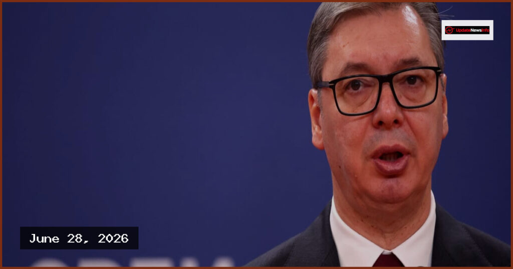 Serbian President Aleksandar Vučić Announces Resignation Plans