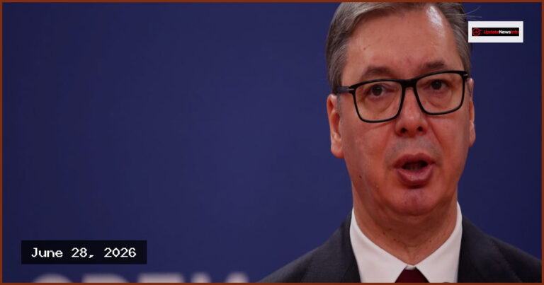 Serbian President Aleksandar Vučić Announces Resignation Plans