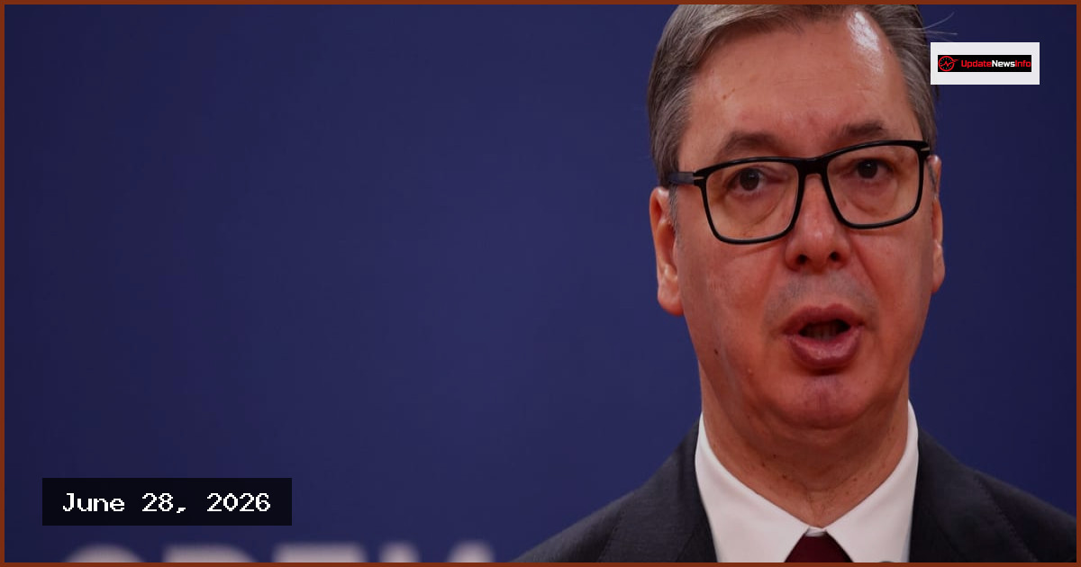 Serbian President Aleksandar Vučić Announces Resignation Plans