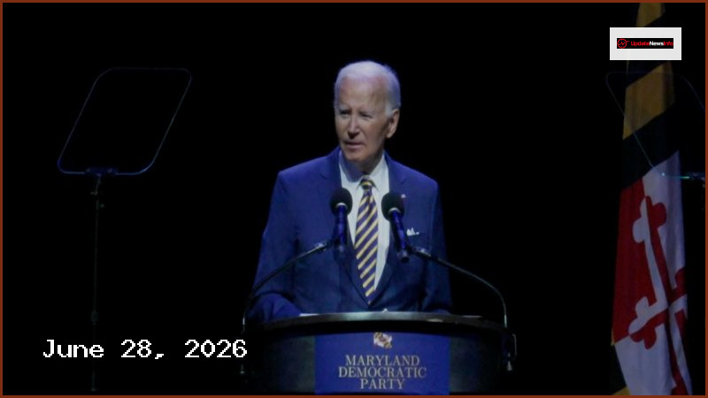 Joe Biden Rallies Democrats, Calls Trump a Loser in Maryland