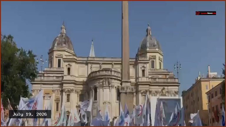 6,000 Italian Military, Police Demand Better Pay in Rome March