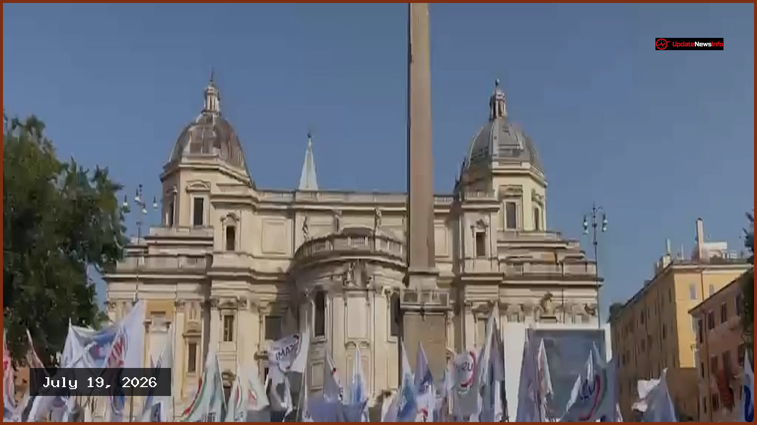 6,000 Italian Military, Police Demand Better Pay in Rome March
