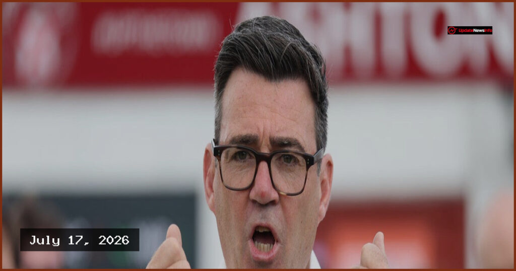 Andy Burnham Set to Succeed Resigning British Prime Minister Starmer