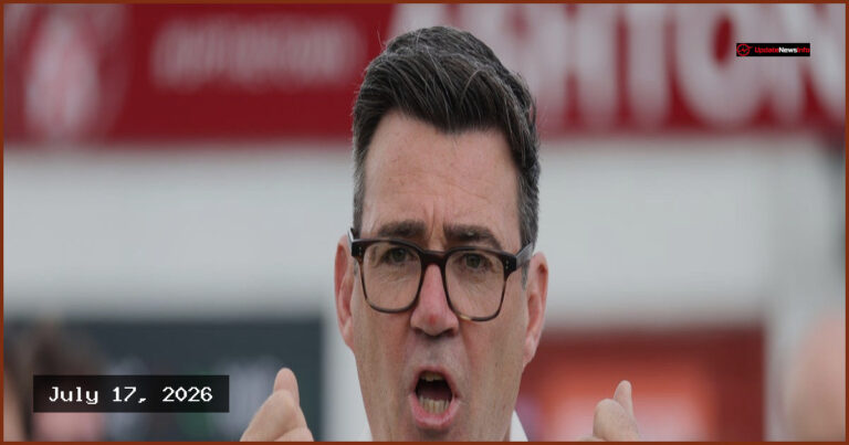 Andy Burnham Set to Succeed Resigning British Prime Minister Starmer