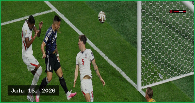 Argentina Edges England 2-1 in World Cup Thriller to Reach Final