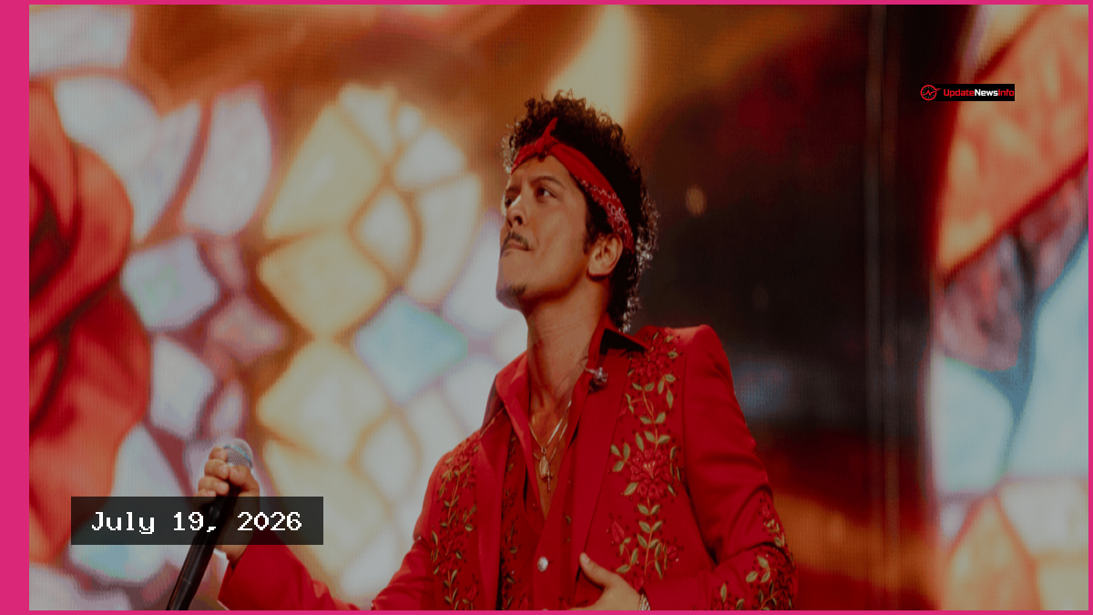 Bruno Mars Dazzles Wembley with Hits and Paddington Bear