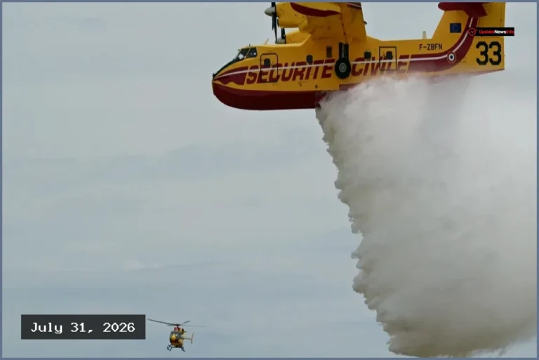 Europe Faces Long Wait for New Canadair Water Bombers