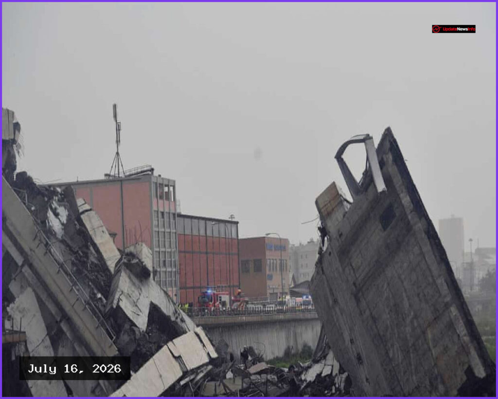 Former Italian Motorways Chief Sentenced Over Genoa Bridge Collapse