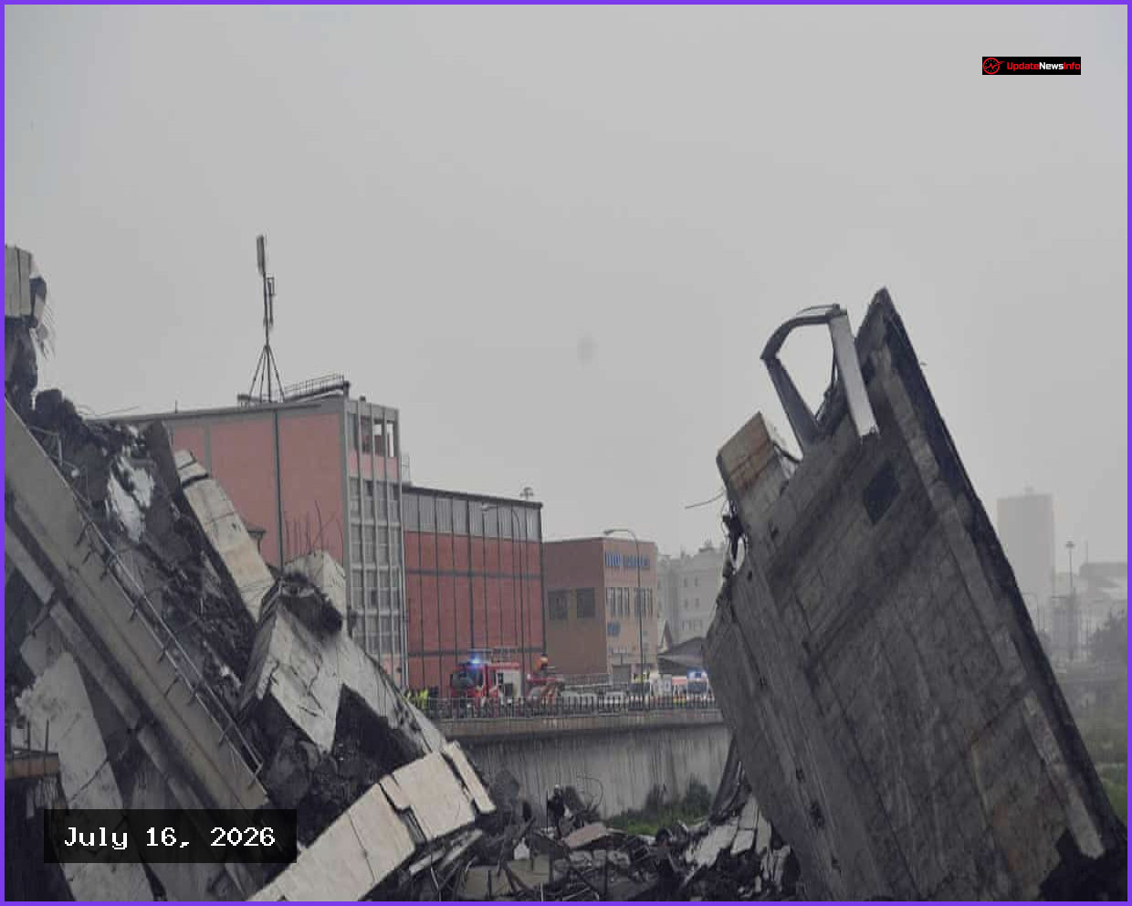 Former Italian Motorways Chief Sentenced Over Genoa Bridge Collapse