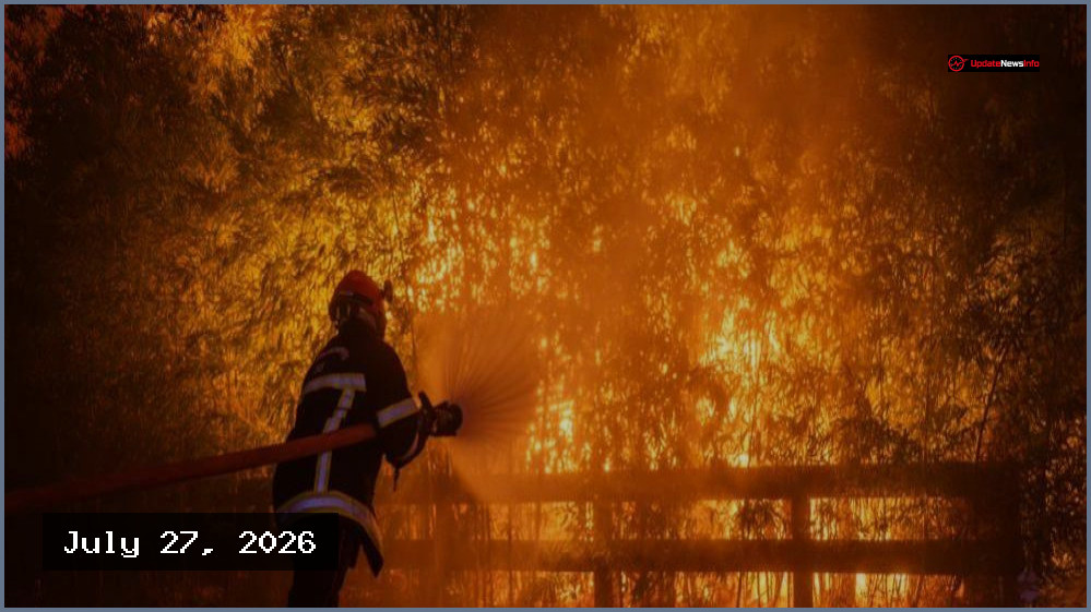 Macron Calls Crisis Meeting as Wildfires Threaten Bordeaux Region