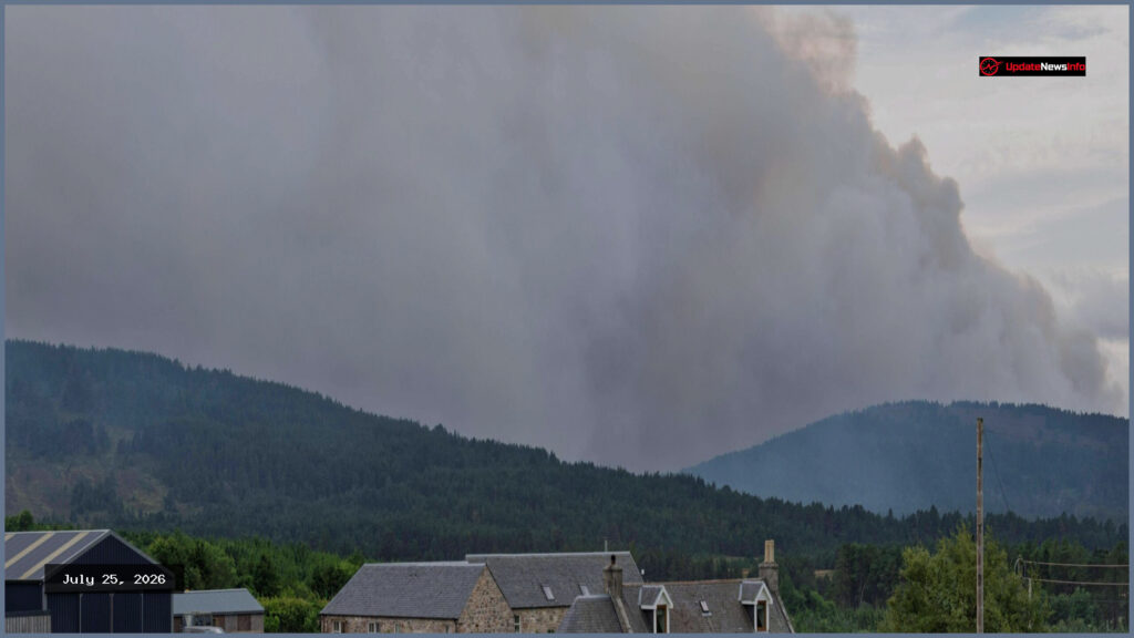 Police Declare Major Incident as Cairngorms Wildfire Threatens Nethy Bridge