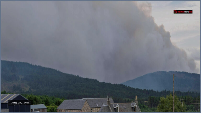 Police Declare Major Incident as Cairngorms Wildfire Threatens Nethy Bridge