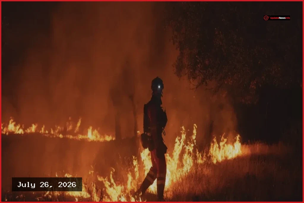 Spain Evacuates 70,000 as Wildfires Threaten Madrid Region