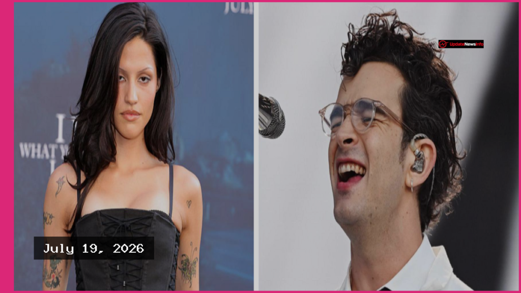 The 1975 Frontman Matty Healy Marries Model Gabbriette Bechtel