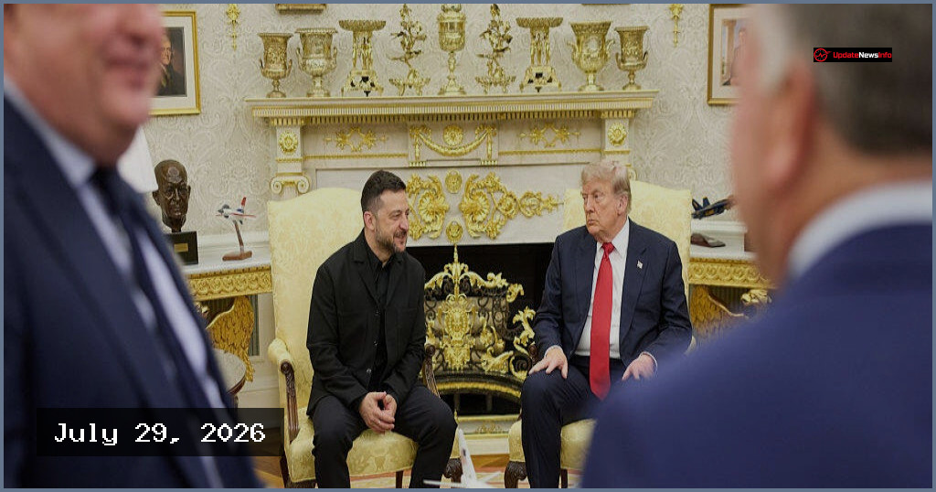 Trump Holds Separate White House Meetings With Zelenskyy and Netanyahu