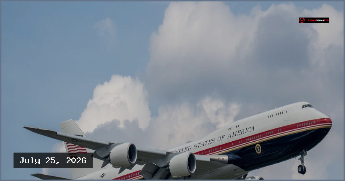 Trump Used Older Air Force One After Credible Iranian Threat