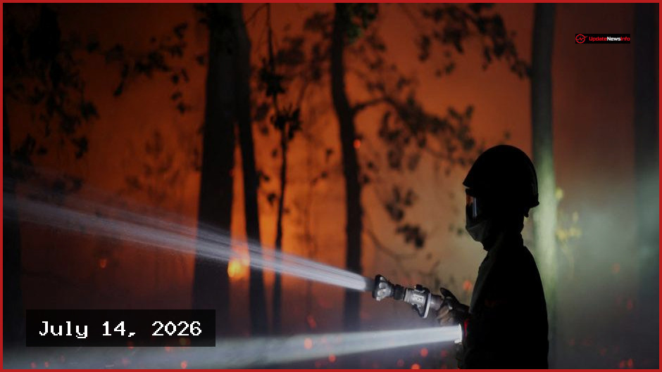 Two Arrested as Firefighters Battle Fontainebleau Forest Blaze