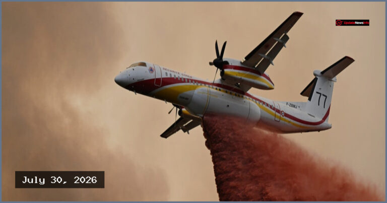 Two Firefighters Die in Greece as Wildfires Ravage Europe