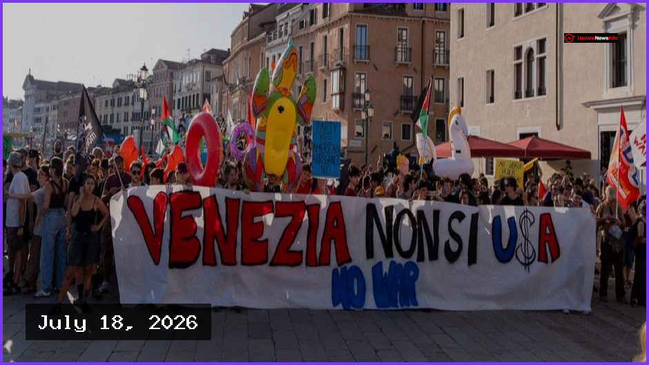 US Ambassador’s Yacht Tour Sparks Venice Protests