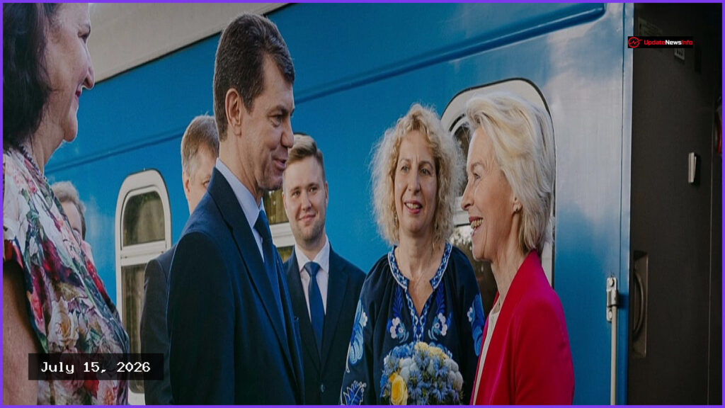 Von der Leyen Visits Kyiv to Advance Defense and EU Ties