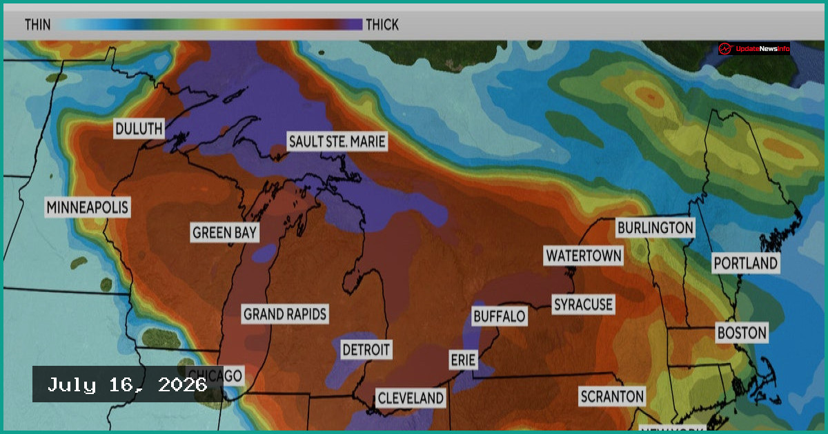 Wildfire Smoke Triggers Widespread Air Quality Alerts Across U.S.