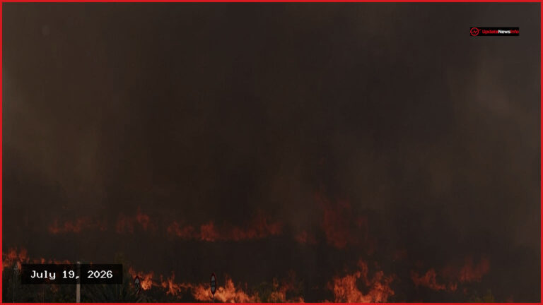 Wildfires in Spain: Zaragoza blaze destroys 15,400