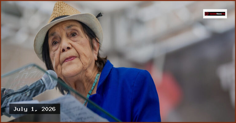 Labor Activist Dolores Huerta Criticizes Trump's Understanding of History