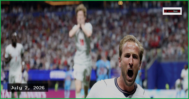 Harry Kane Double Sends England Past DR Congo to Last-16