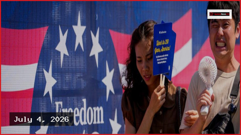 Dangerous Heat Wave Disrupts July Fourth Celebrations Across US