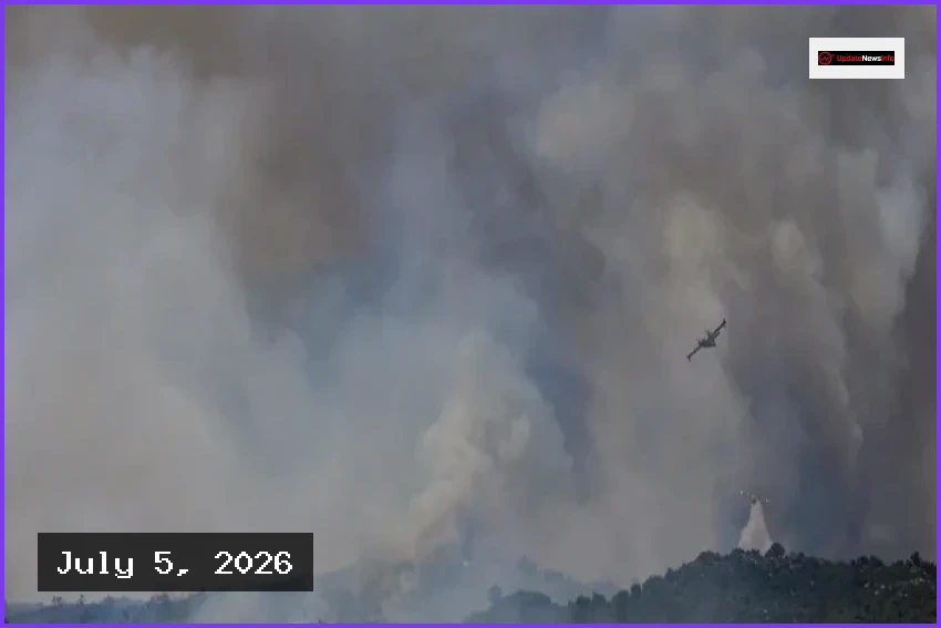 Wildfires Spread Across Europe Amidst Intense Summer Heatwaves