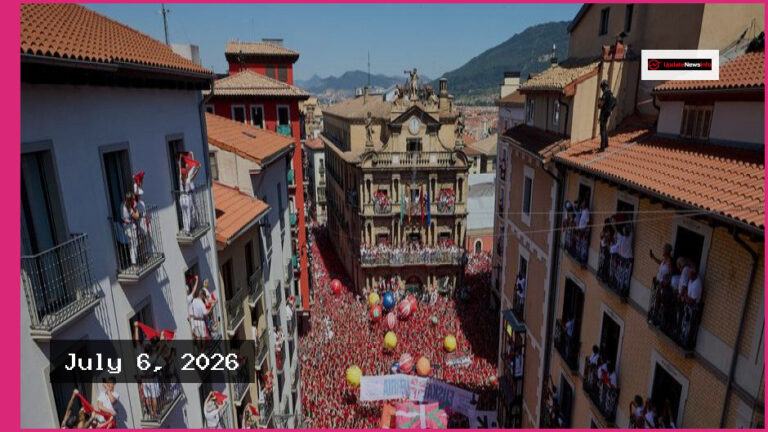 Pamplona Celebrates Opening of Annual Running of the Bulls