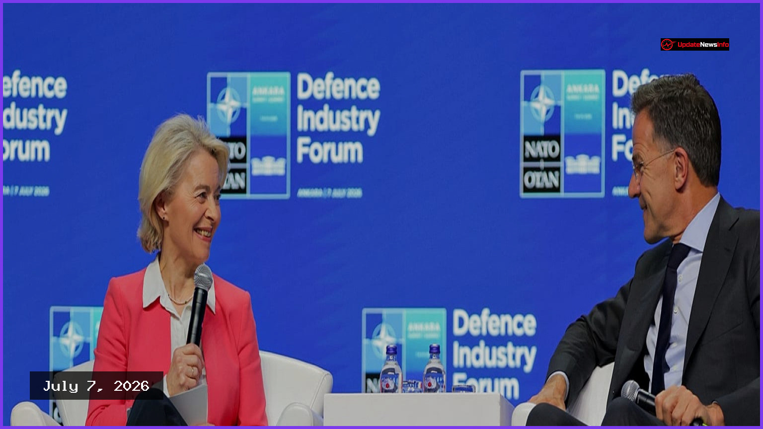 Von der Leyen and Rutte Call for a More European NATO