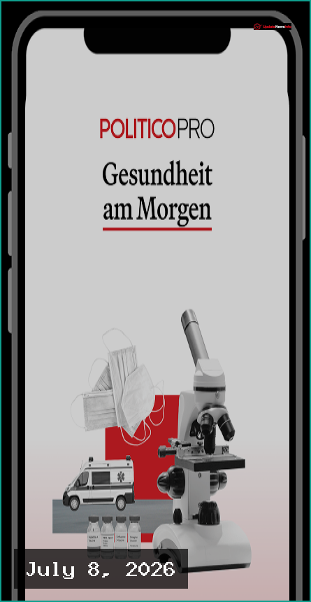POLITICO Pro Gesundheit startet zweiwöchigen Newsletter-Test