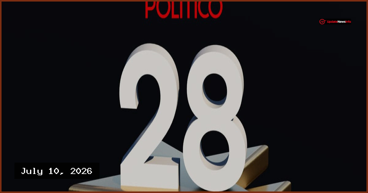 POLITICO Unveils the 28 Most Influential Figures Shaping European Policy