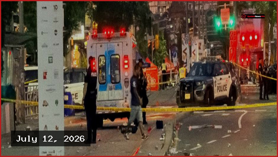 Two Killed and Five Wounded in Toronto Festival Shooting