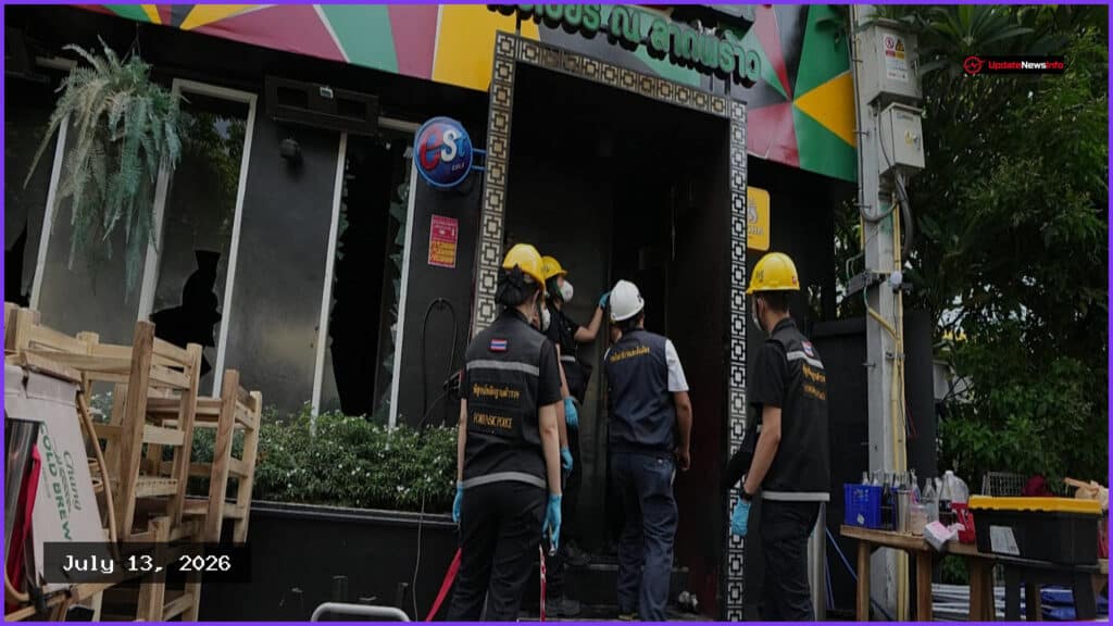 Bangkok Bar Fire Kills 27 and Leaves Dozens Injured