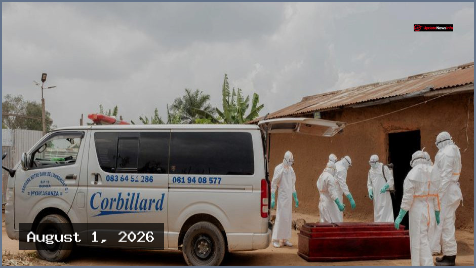 DR Congo Ebola outbreak becomes world’s second-largest