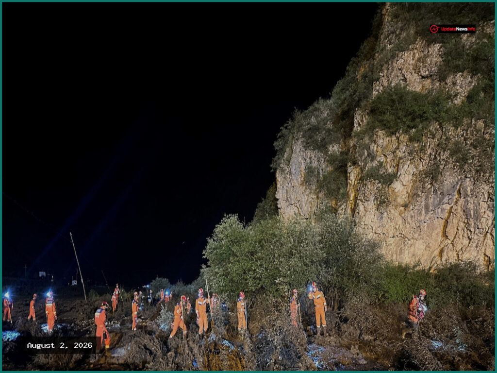 Gansu Province Landslide Death Toll Rises Following Heavy Rains