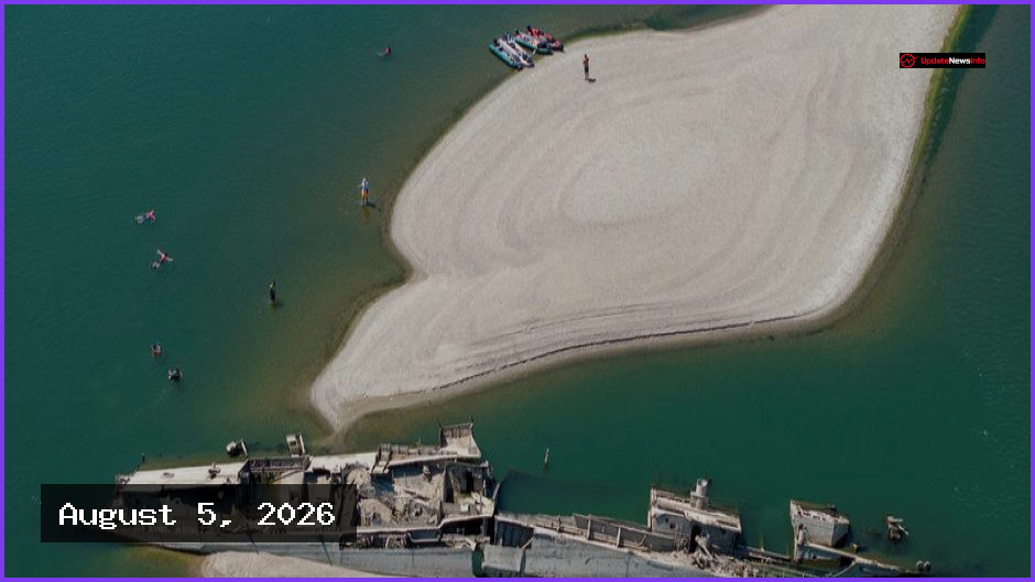 Low Danube Water Levels Expose Sunken World War II Ships