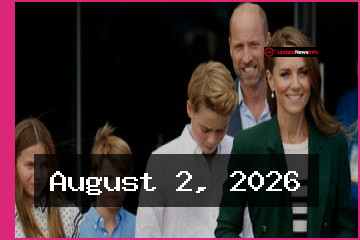 Prince William and Princess Kate Attend Commonwealth Games With Children