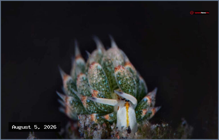 Solar-Powered Leaf Sheep Sea Slug Captivates with Photosynthesis