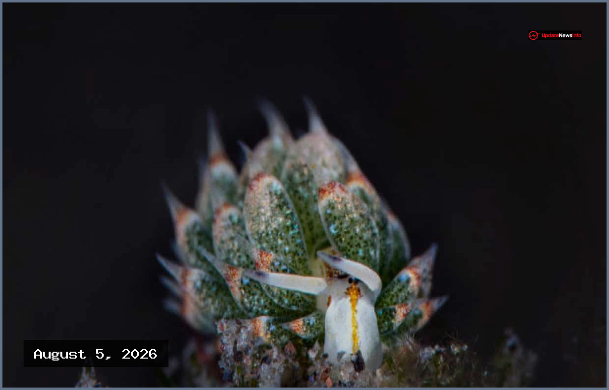 Solar-Powered Leaf Sheep Sea Slug Captivates with Photosynthesis