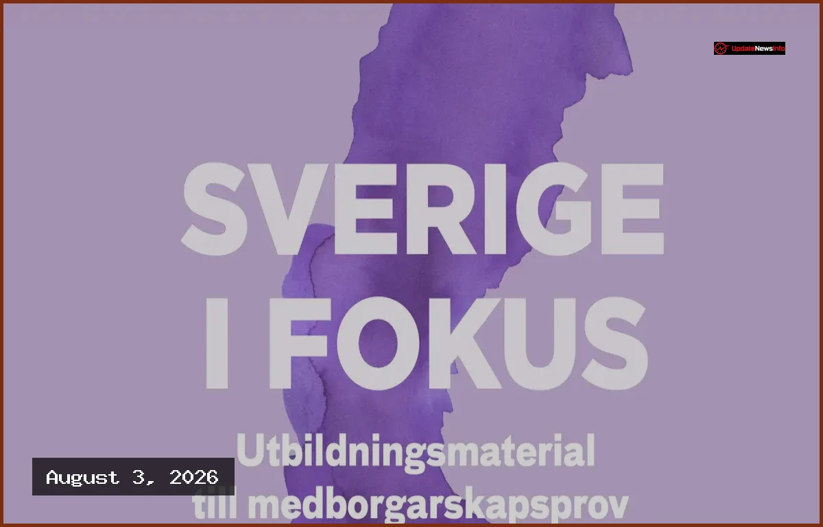 Sweden to Launch First Official Citizenship Civics Test Soon